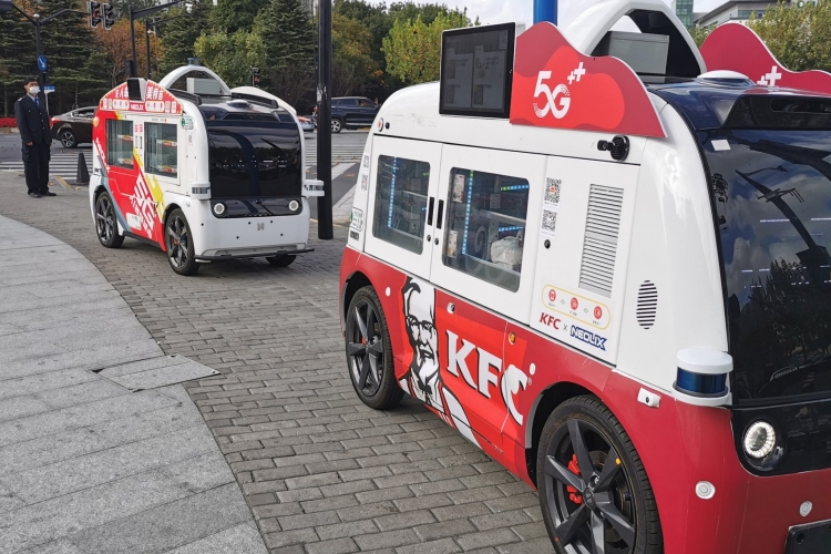 food trucks autonomes KFC