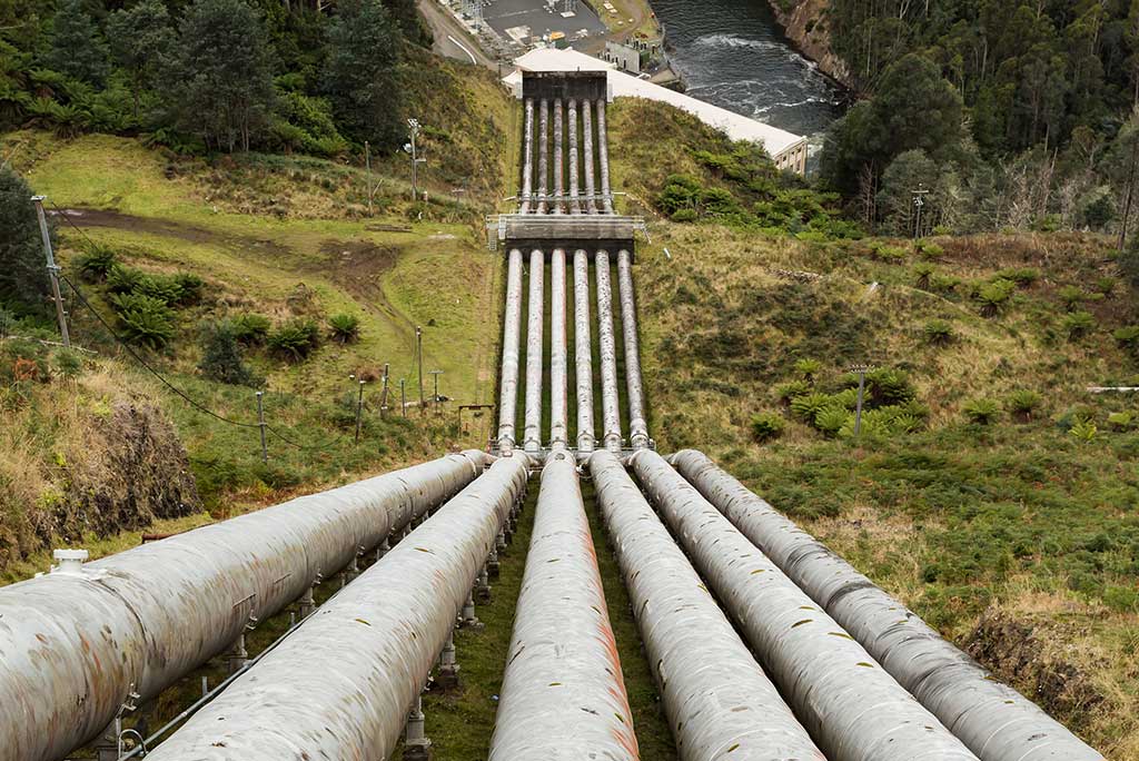 Barrage tasmanie énergies renouvelables