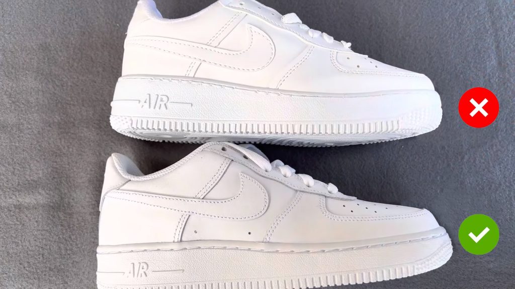 des fausses Nike Air Force 1